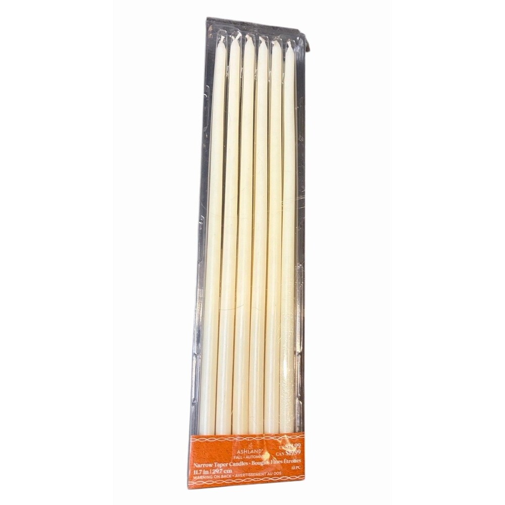 Ashland Narrow Taper Candles Tall New In Box